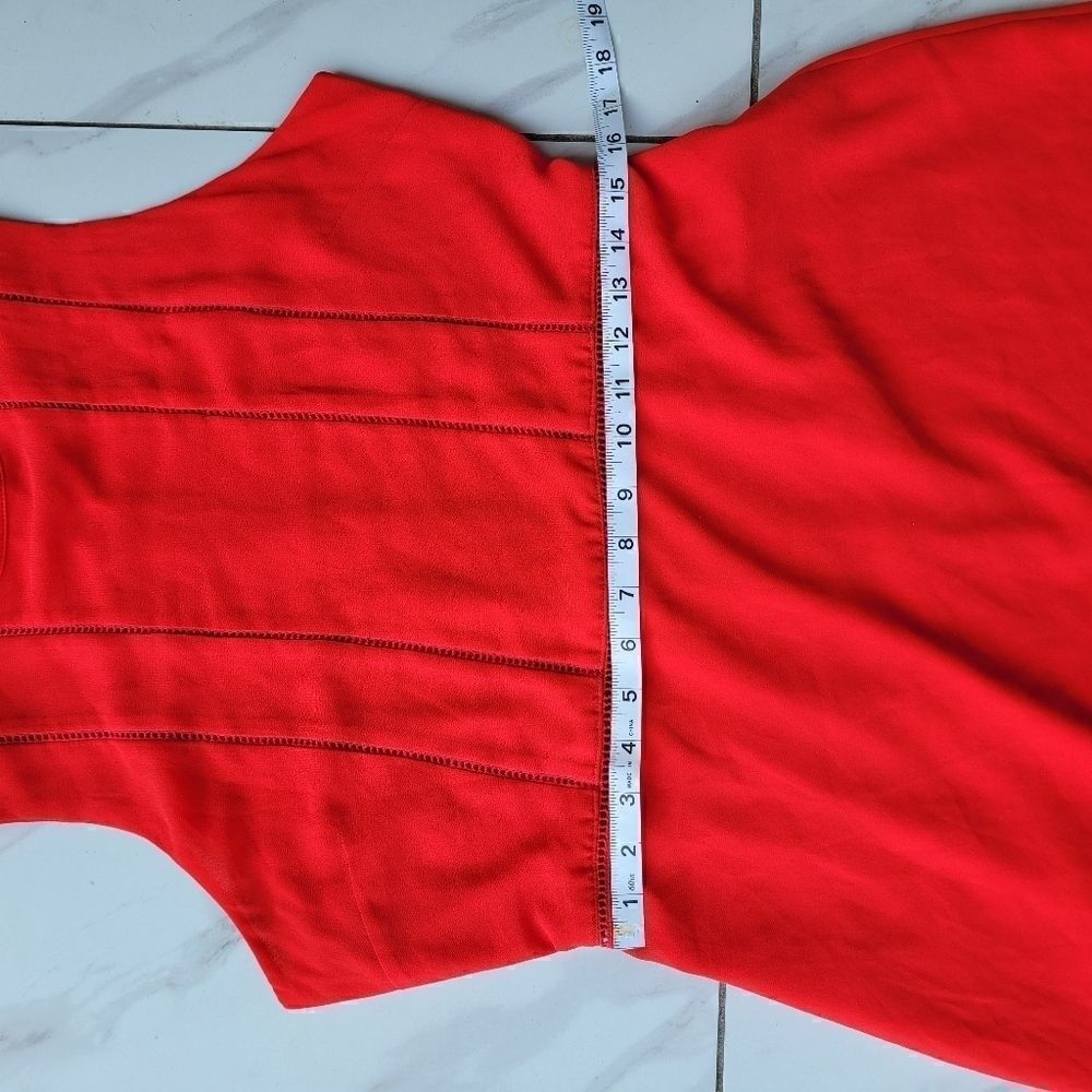 Naked Zebra Red mini Dress - Picture 7 of 8
